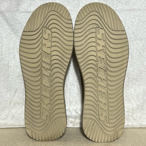 Skechers Mens Brown Proven Renco Slip On Casual Loafer Sneakers Shoes SZ US 10 - Picture 8 of 11